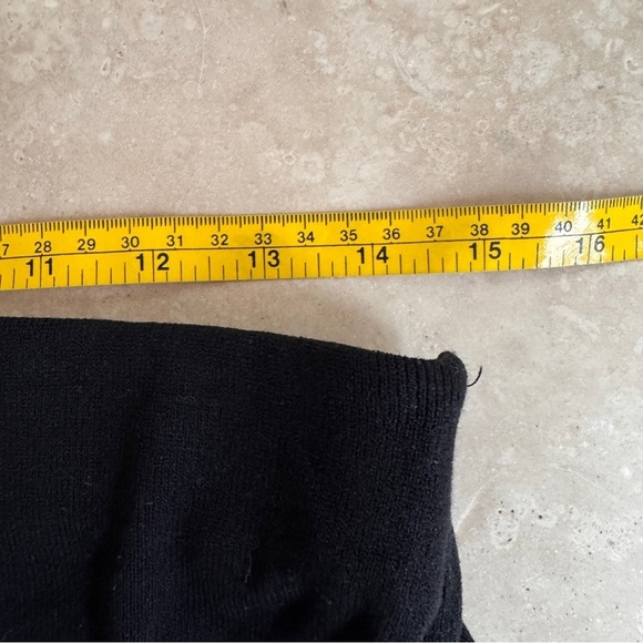 OGL Black Soft Thermal Pull On Pull On Midi Womens Size M Elastic Waist - Picture 9 of 16